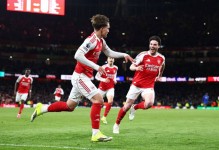 本赛季英超替补参与进球榜：阿森纳21球居首，曼城2球垫底