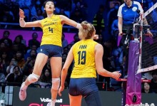 10年9进欧冠四强！朱婷24分全队最高，科内利亚诺2-3仍晋级半决赛