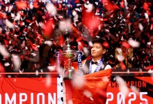 夺巡回锦标赛冠军，赵心童世界排名升至第四，创生涯新高