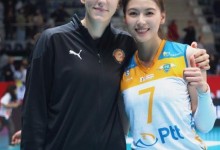28岁女排国手留洋首冠 率队首夺欧联杯+两回合22分 激动比心庆祝