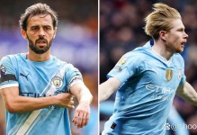 B席：多传中不够，后点有人才行，德布劳内传中时总有人在后点