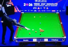 周跃龙无缘世界公开赛8强 奥沙利文淘汰肖恩·墨菲