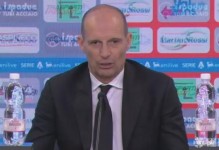 阿莱格里：第四和第五的球队离我们就六七分，而联赛还有九场