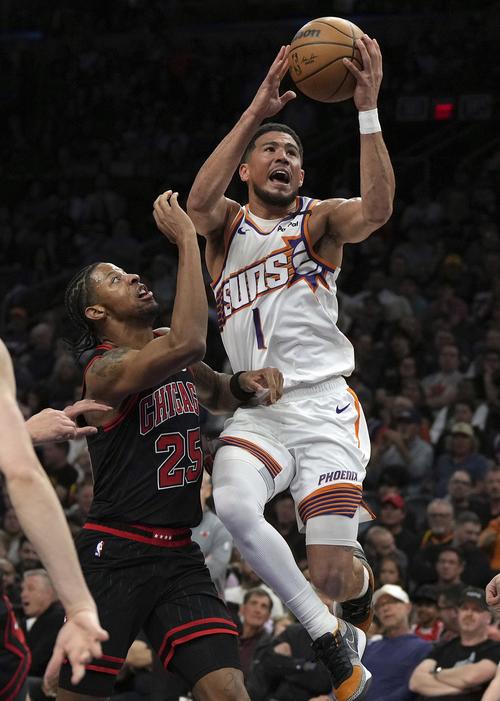 公牛105-103险胜太阳，塞克斯顿30+5，布克27分