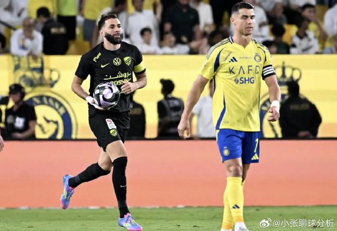 38岁本泽马38分钟2球！罢赛转会后4场5球+2个MVP 率队积分追平C罗