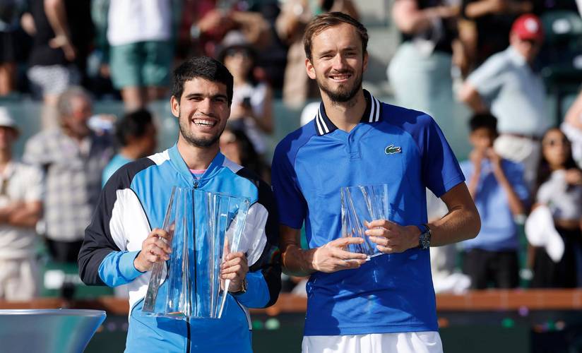 是阿尔卡拉斯继续高歌猛进，还是梅德维德夫重现昔日风采？