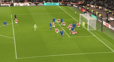 足坛一夜动态：皇马4-1 阿森纳2-0曼城1-1相差9分 切尔西0-1