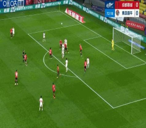 成都1-0海牛开局两连胜，罗慕洛角球直接破门，韩鹏飞失空门