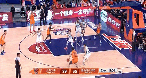 CBA战报：上海84-80青岛取CBA7连胜，乔丹-米奇24分