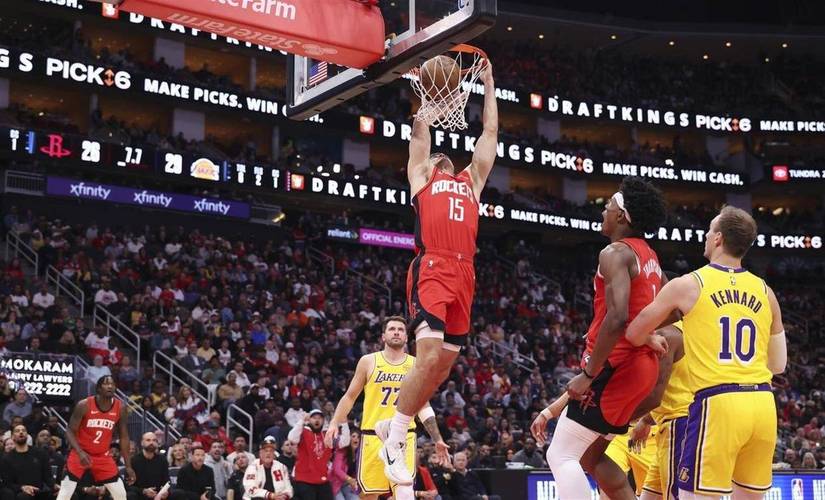 36分锤火箭！湖人六连胜坐稳第三，得分王东契奇MVP稳了？