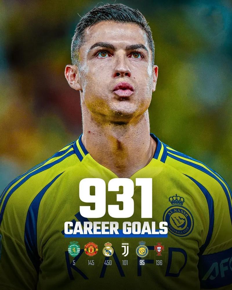 【沙职足】C罗复出双响！利雅得胜利5比2领跑6分