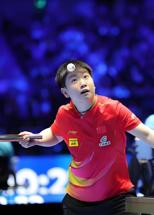 孙颖莎4-3高达，谁注意赛后？庆祝后松口气，马琳握拳，高达痛哭