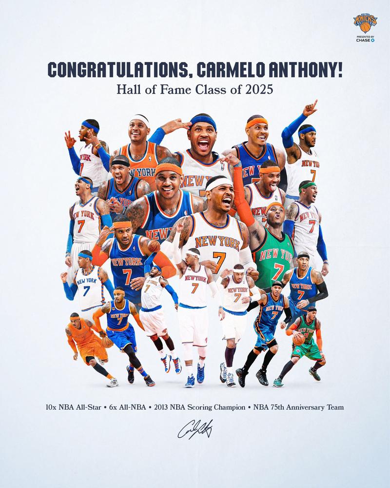 2026届篮球名人堂成员公布：小斯、老里弗斯领衔