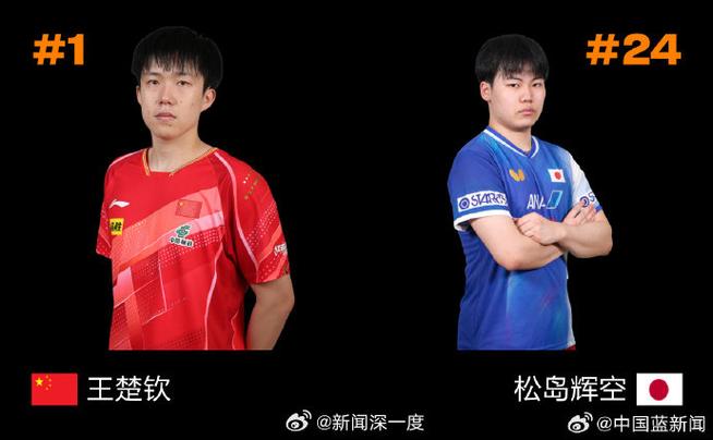 澳门世界杯今晚落幕！王楚钦松岛辉空首进决赛，孙颖莎再战王曼昱