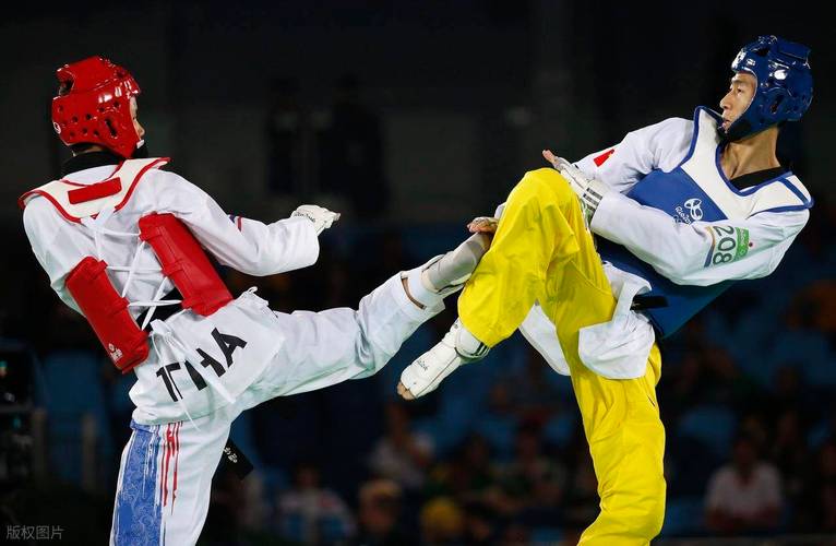 里约奥运会跆拳道冠军赵帅（中国运动员赵帅获得了跆拳道男子58公斤级奥运冠军）